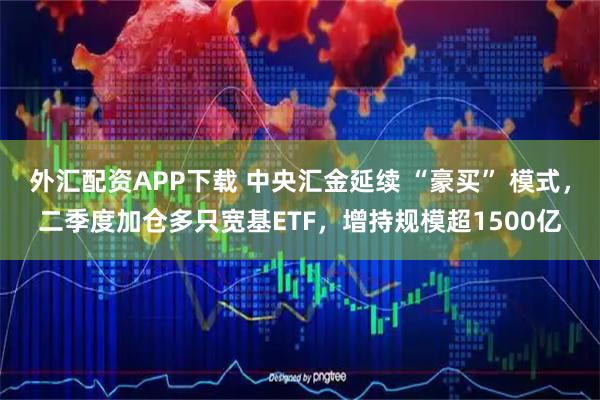 外汇配资APP下载 中央汇金延续 “豪买” 模式，二季度加仓多只宽基ETF，增持规模超1500亿