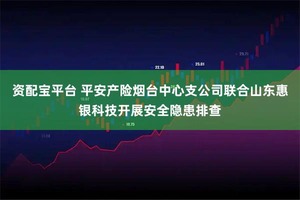 资配宝平台 平安产险烟台中心支公司联合山东惠银科技开展安全隐患排查